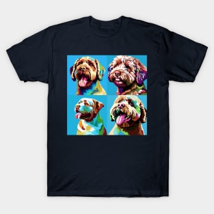 Lagotto Romagnolo Pop Art - Dog Lover Gifts T-Shirt